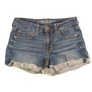 American Eagle Women size 6 Shortie Stretch Shorts